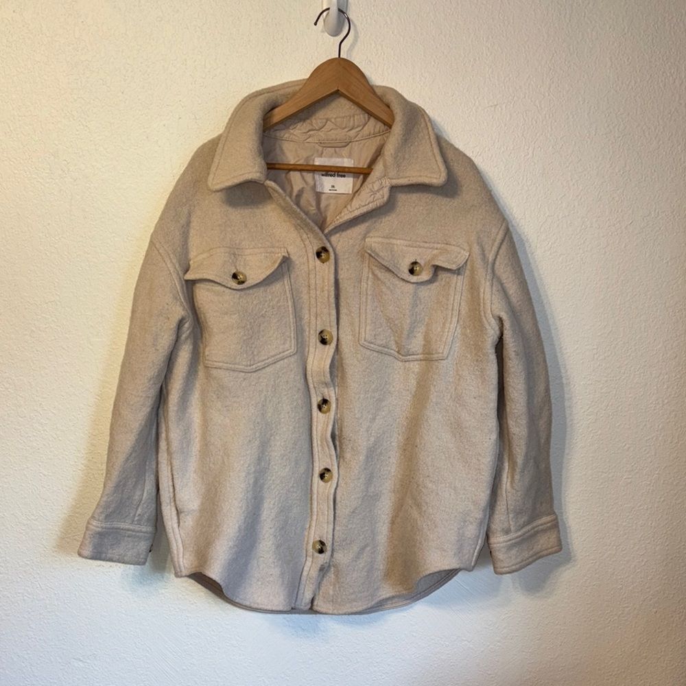 Aritzia Wilfred The Ganna Shirt Jacket 2X